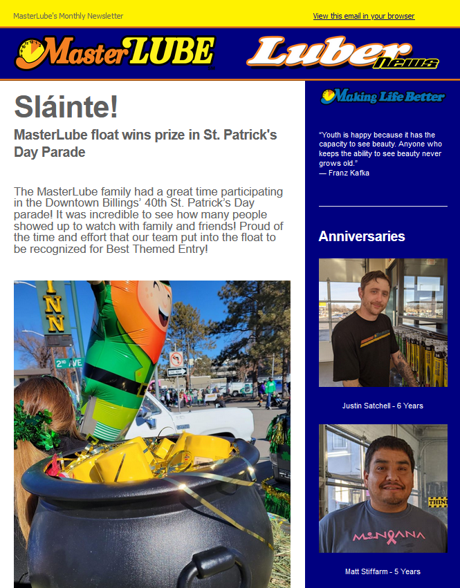 email newsletter service